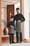 Baju Melayu Luxury Bespoke Fit - Black