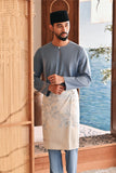 Baju Melayu Teluk Belanga Modern Smart Fit - Tempest Blue