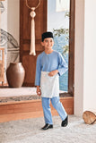 Baju Melayu Kids Teluk Belanga Modern Smart Fit - Forever Blue