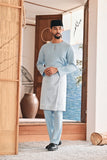 Baju Melayu Teluk Belanga Modern Smart Fit - Dream Blue