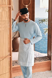 Baju Melayu Teluk Belanga Modern Smart Fit - Dream Blue