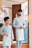 Baju Melayu Kids Teluk Belanga Modern Smart Fit - Dream Blue