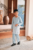 Baju Melayu Kids Teluk Belanga Modern Smart Fit - Dream Blue