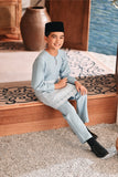 Baju Melayu Kids Teluk Belanga Modern Smart Fit - Dream Blue