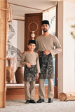 Baju Melayu Teluk Belanga Modern Smart Fit - Natural