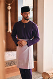 Baju Melayu Teluk Belanga Modern Smart Fit - Indigo