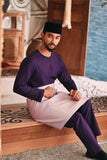 Baju Melayu Teluk Belanga Modern Smart Fit - Indigo