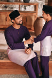 Baju Melayu Teluk Belanga Modern Smart Fit - Indigo