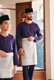 Baju Melayu Teluk Belanga Modern Smart Fit - Gothic Grape