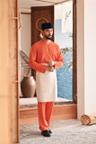 Baju Melayu Teluk Belanga Modern Smart Fit - Mandarin