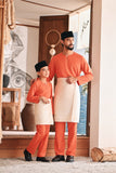 Baju Melayu Kids Teluk Belanga Modern Smart Fit - Mandarin