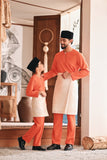 Baju Melayu Teluk Belanga Modern Smart Fit - Mandarin