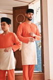 Baju Melayu Teluk Belanga Modern Smart Fit - Mandarin