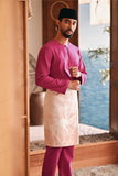 Baju Melayu Teluk Belanga Modern Smart Fit - Fuchsia