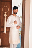 Baju Melayu Teluk Belanga Modern Smart Fit - White