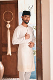 Baju Melayu Teluk Belanga Modern Smart Fit - White