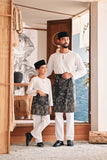 Baju Melayu Teluk Belanga Modern Smart Fit - White