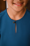Arjuna Smart Fit Kids Baju Melayu Teluk Belanga - Teal