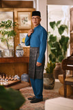 Arjuna Bespoke Fit Baju Melayu Cekak Musang - Teal