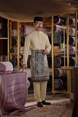 Bendahara Bespoke Fit Baju Melayu Cekak Musang - Aloe Wash