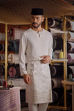 Bendahara Smart Fit Baju Melayu Teluk Belanga - Off White