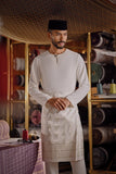 Bendahara Smart Fit Baju Melayu Teluk Belanga - Off White
