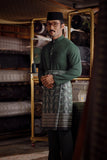 Bendahara Bespoke Fit Baju Melayu Cekak Musang - Emerald Green