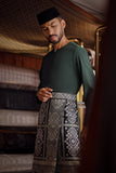 Bendahara Smart Fit Baju Melayu Teluk Belanga - Emerald Green