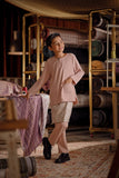 Bendahara Smart Fit Kids Baju Melayu Teluk Belanga - Fog Blush