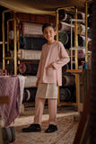 Bendahara Smart Fit Kids Baju Melayu Teluk Belanga - Fog Blush