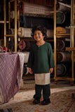 Bendahara Smart Fit Kids Baju Melayu Teluk Belanga - Emerald Green