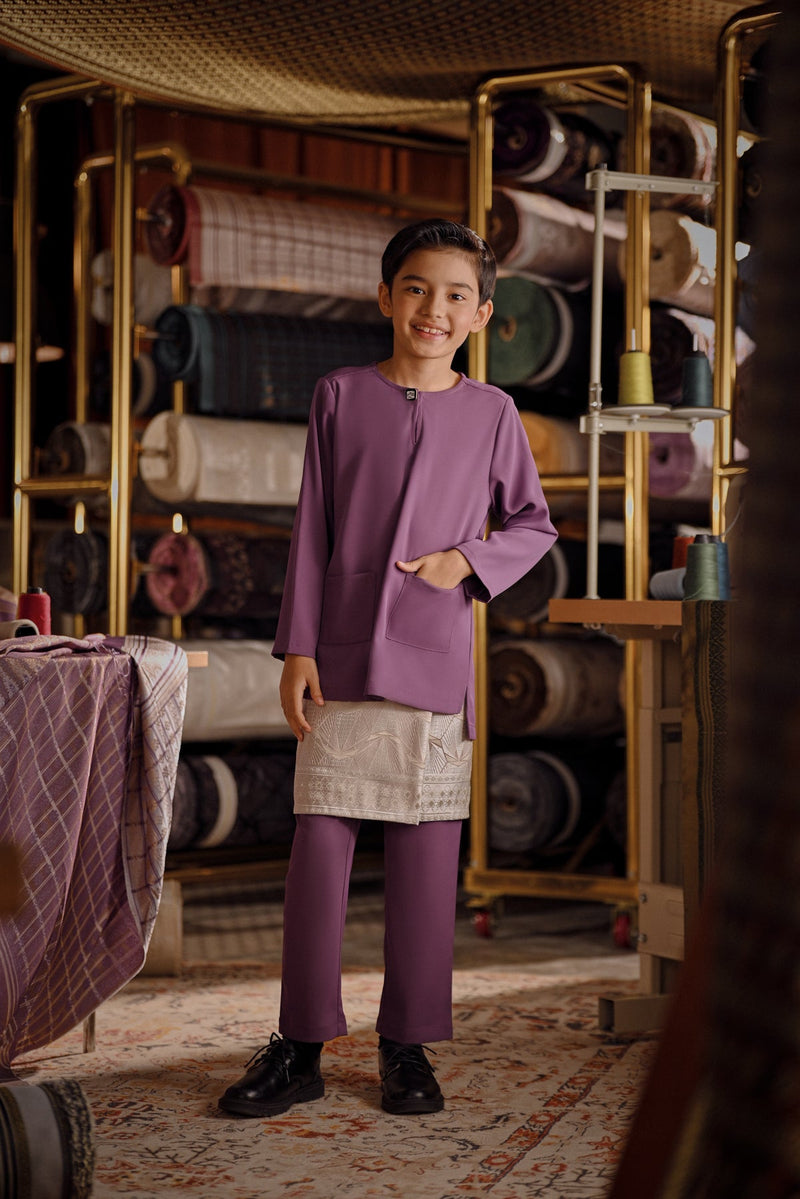 Bendahara Smart Fit Kids Baju Melayu Teluk Belanga - Grapeade