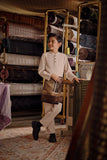 Bendahara Bespoke Fit Kids Baju Melayu Cekak Musang - Sand Dollar