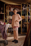 Bendahara Smart Fit Kids Baju Melayu Teluk Belanga - Pale Blush