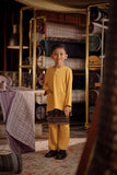 Bendahara Smart Fit Kids Baju Melayu Teluk Belanga - Honey Gold