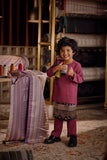 Bendahara Smart Fit Kids Baju Melayu Teluk Belanga - Violet Quartz