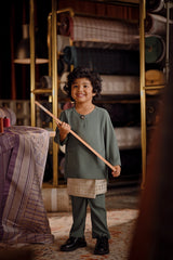 Bendahara Smart Fit Kids Baju Melayu Teluk Belanga - Stormy Sea