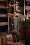 Bendahara Smart Fit Kids Baju Melayu Teluk Belanga - Gunmetal