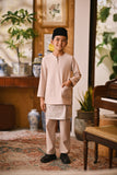 Arjuna Smart Fit Kids Baju Melayu Teluk Belanga - Light Champagne