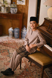 Arjuna Smart Fit Kids Baju Melayu Teluk Belanga - Mocha
