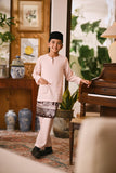 Arjuna Smart Fit Kids Baju Melayu Teluk Belanga - Rosewater