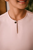 Arjuna Smart Fit Kids Baju Melayu Teluk Belanga - Rosewater