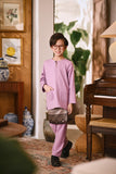 Arjuna Smart Fit Kids Baju Melayu Teluk Belanga - Lilac