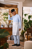Arjuna Bespoke Fit Baju Melayu Cekak Musang - Powder Blue