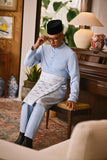 Arjuna Bespoke Fit Baju Melayu Cekak Musang - Powder Blue