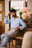 Arjuna Smart Fit Baju Melayu Teluk Belanga - Powder Blue