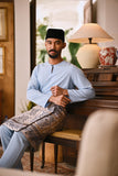 Arjuna Smart Fit Baju Melayu Teluk Belanga - Powder Blue