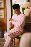 Arjuna Smart Fit Baju Melayu Teluk Belanga - Baby pink