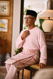 Arjuna Smart Fit Baju Melayu Teluk Belanga - Baby pink