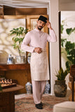 Arjuna Bespoke Fit Baju Melayu Cekak Musang - Light lavender